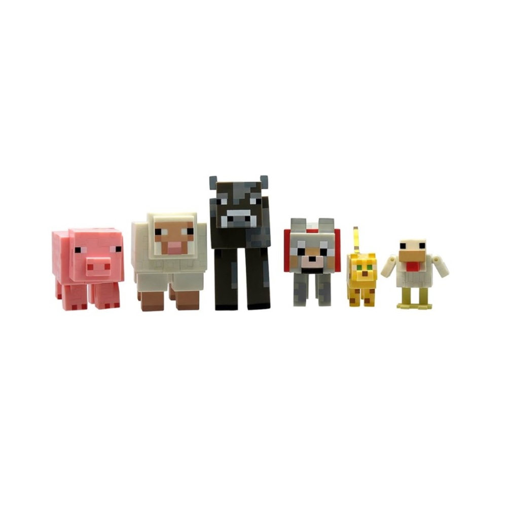 Minecraft Animal Play Pack of 6 Series 1
